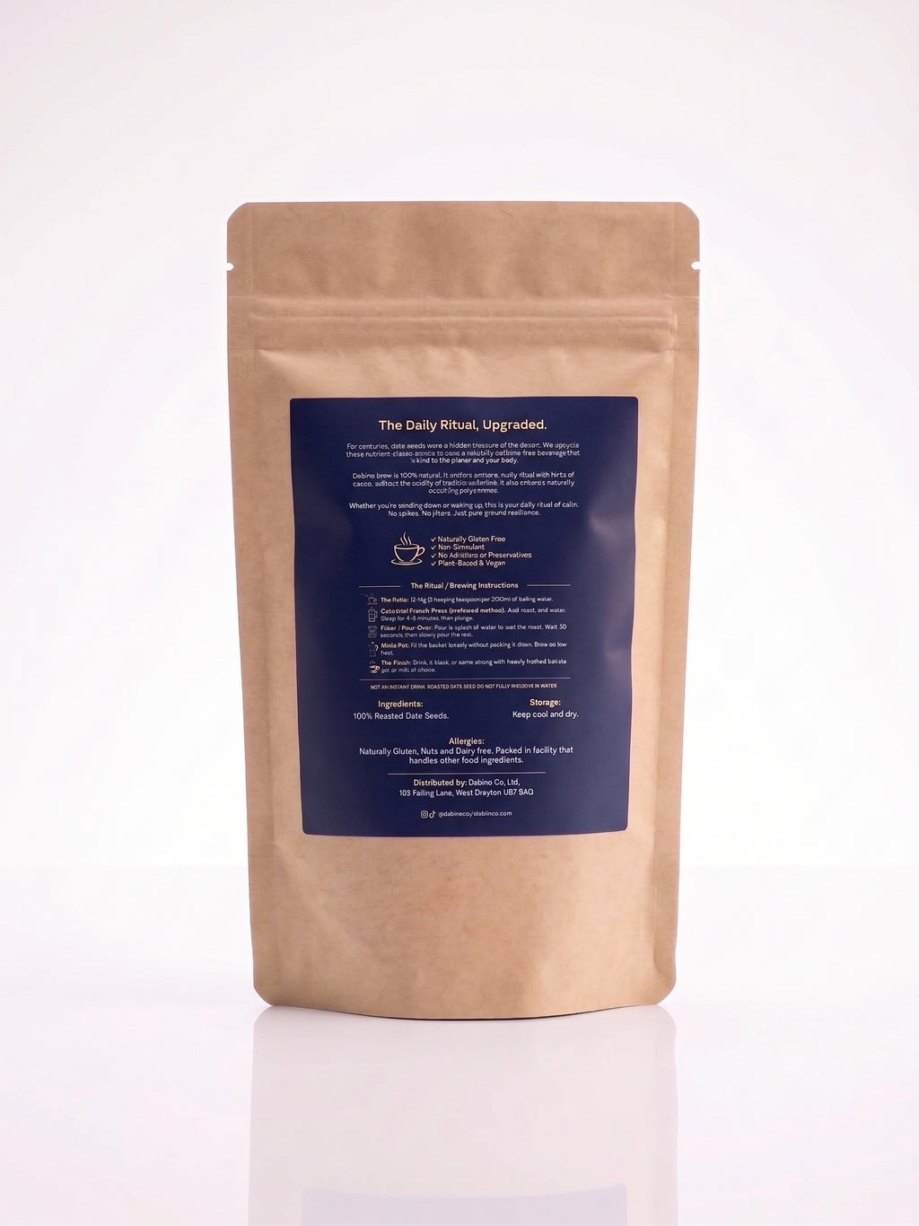 Roasted Date Seed Brew