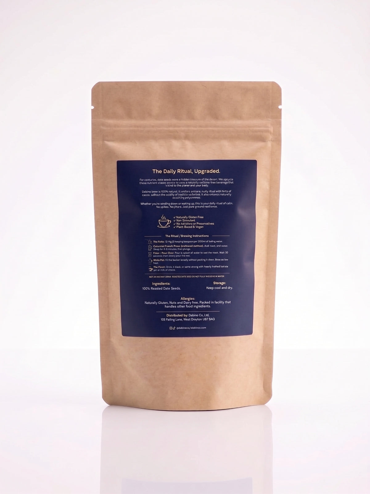 Roasted Date Seed Brew